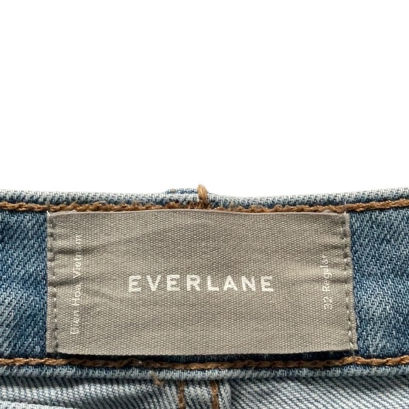 Everlane Light Wash High Rise Skinny Regular Jeans, size 32 - Picture 3 of 10